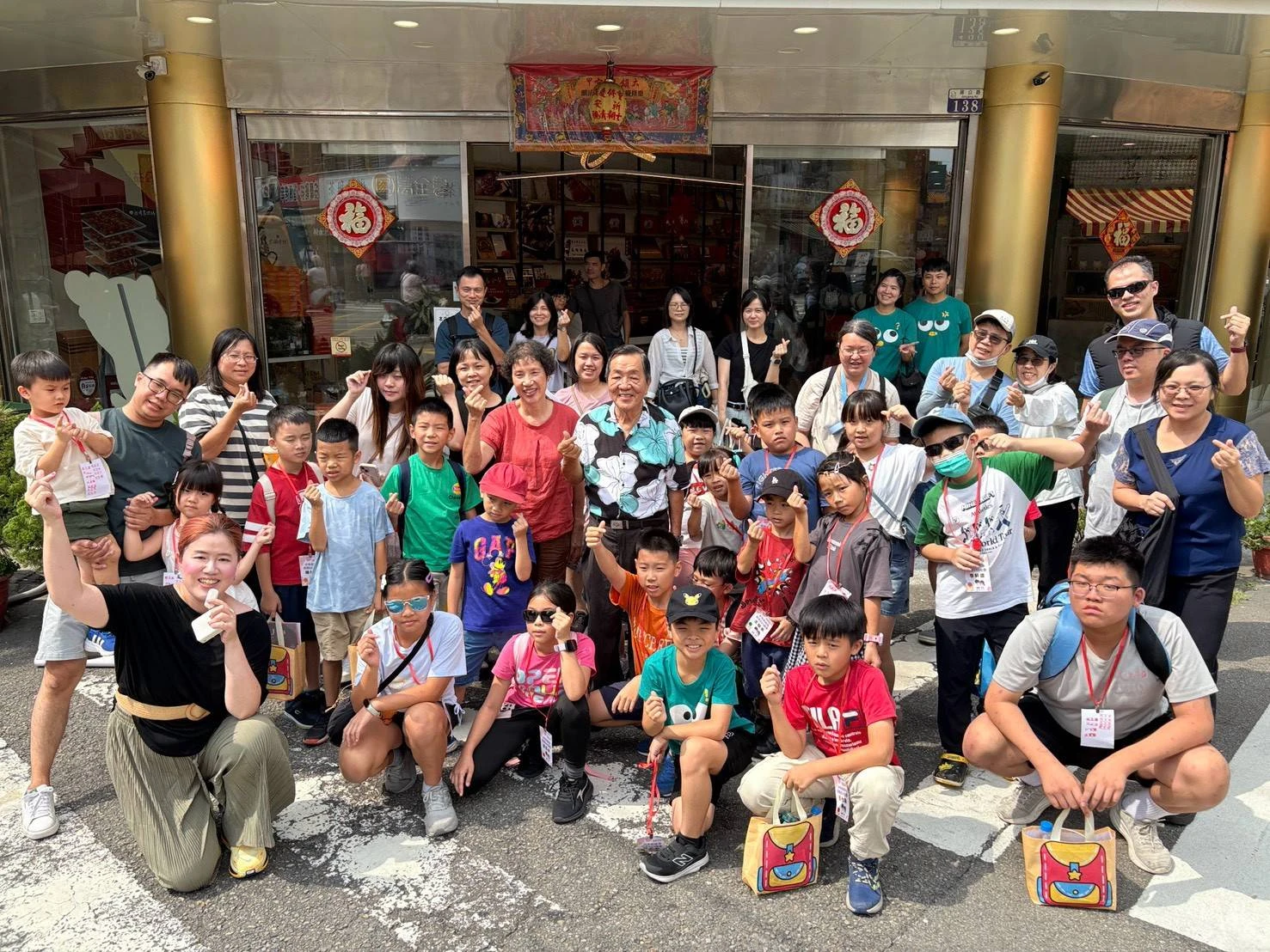 親子化身「小小探索家」 走進大甲特色店家體驗ESG商圈