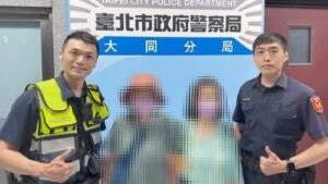 精疲力盡  迷路老婦跌倒  大同警暖助返家