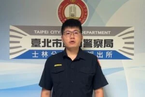 醉男持刀鬧事  士林警獲報  火速馳援  依準現行犯當場逮人