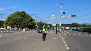 中秋 教師節連假迎車潮 玉井警加強交通疏導維護行車安全 中秋 教師節連假迎車潮 玉井警加強交通疏導維護行車安全