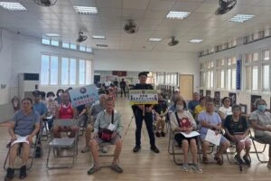 基一分局警深入德厚里社區 結合失智劇場宣導反詐反賄 基一分局警深入德厚里社區 結合失智劇場宣導反詐反賄