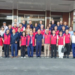 中秋團圓時員警仍堅守第一線崗位！　何一滔率保一總隊警友會幹部慰勉致謝