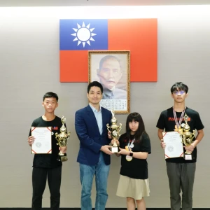 雙北聯隊勇奪Robofest世界亞軍　蔣萬安接見表揚