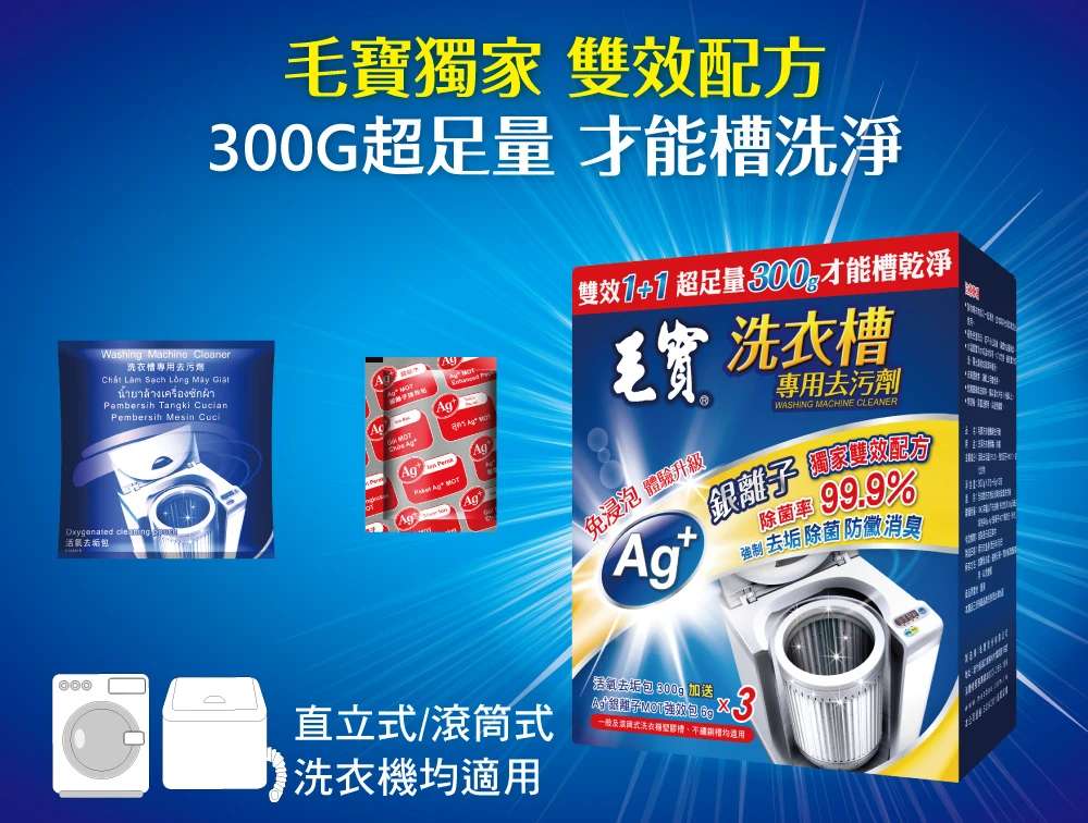 【洗衣機diy清洗方法】洗衣錠.過碳酸鈉.小蘇打.檸檬酸