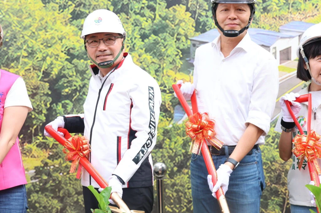 汐止白匏湖生態園區暨資源循環中心開工　侯友宜：落實生態保育守護環境