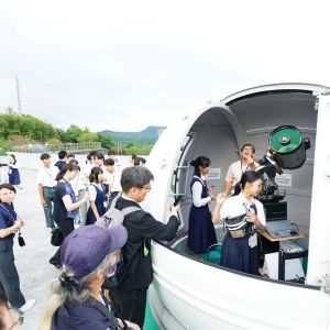 武崙國中親子觀星共享頂級科學體驗