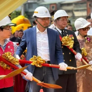 新北中和秀山消防分隊興建工程動工　市警局中和分局新廈興建計畫啟動