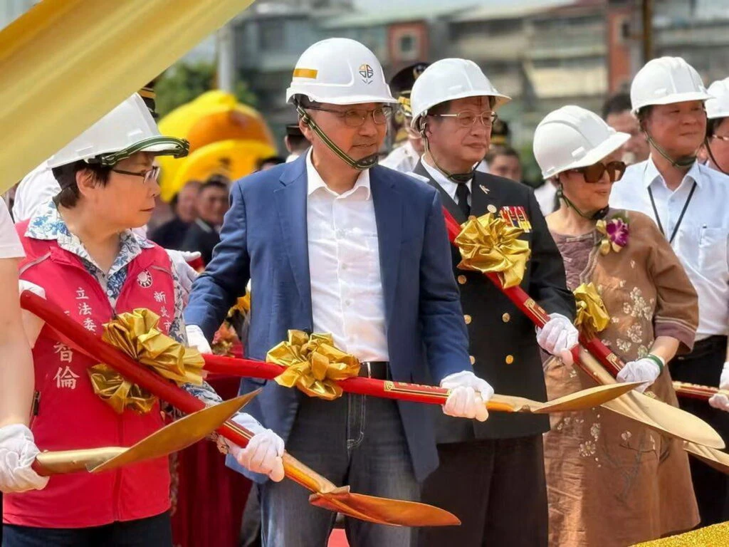 新北中和秀山消防分隊興建工程動工　市警局中和分局新廈興建計畫啟動