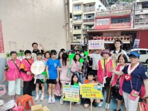 基一警宣導團深入書院社區  重陽佳節與民眾攜手反賄選
